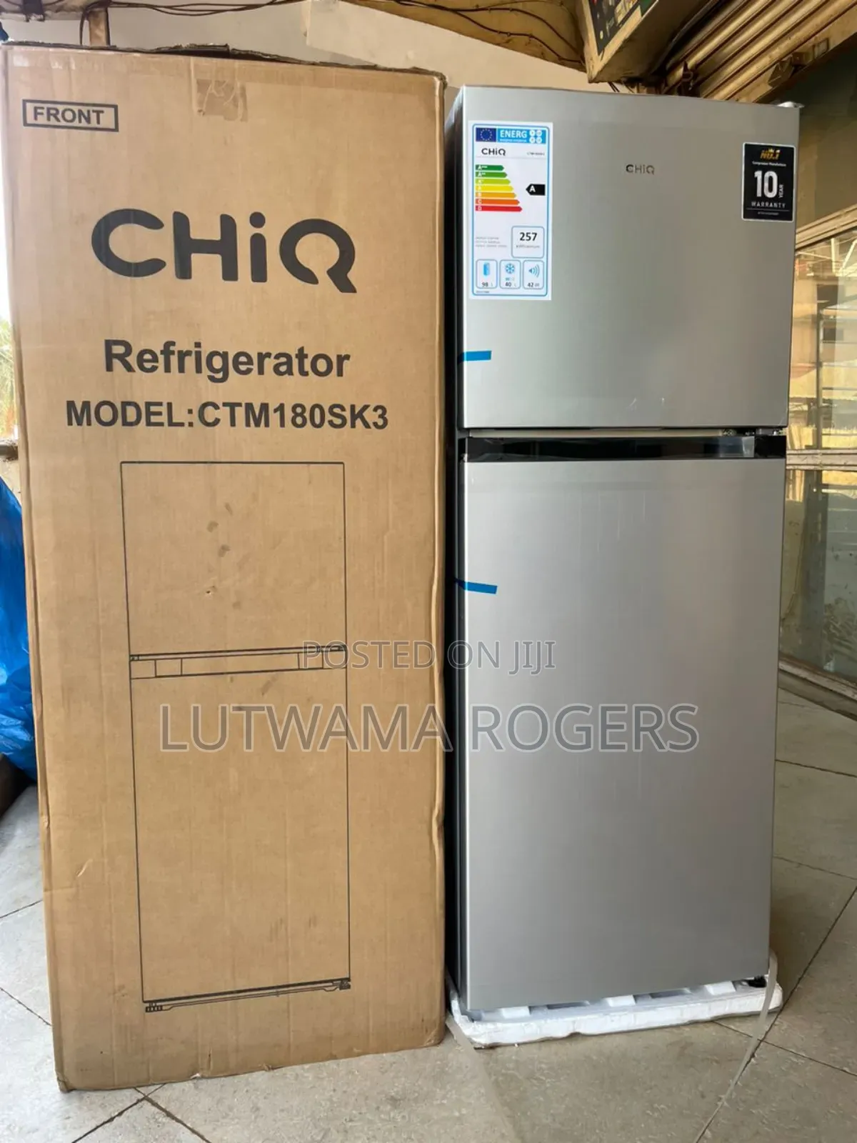 Chiq Double Door 180ltrs