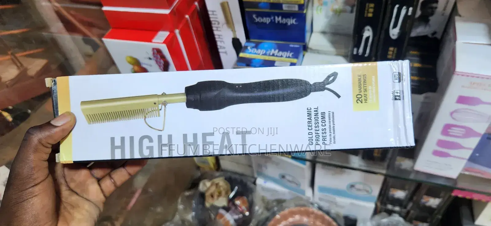 Hair Straightener Comb
