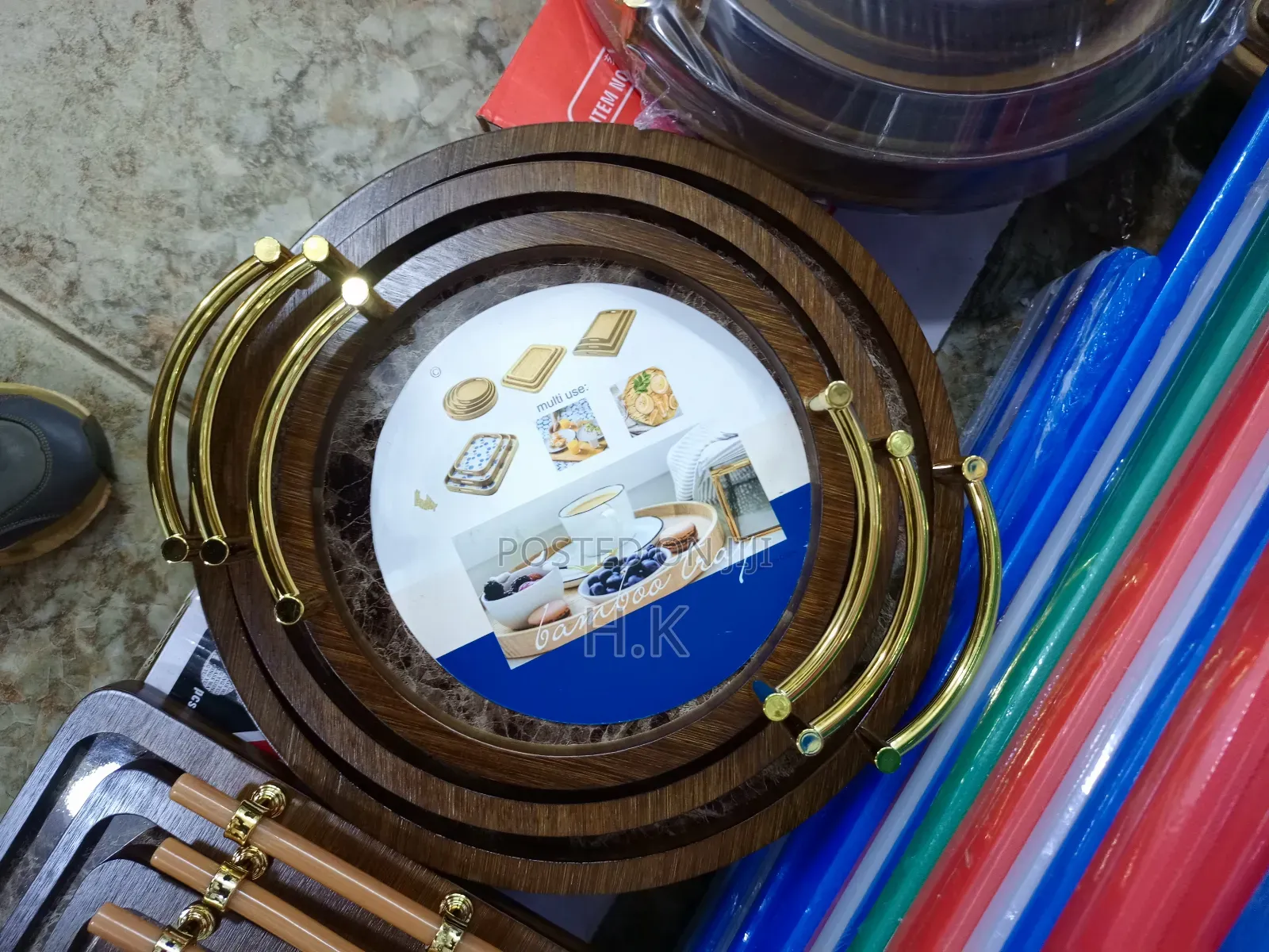 3pc Serving Trays.