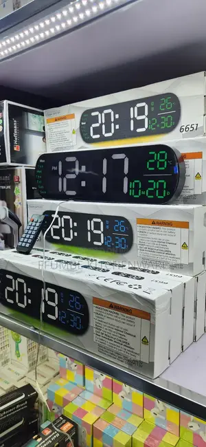 Digital Wall Clock