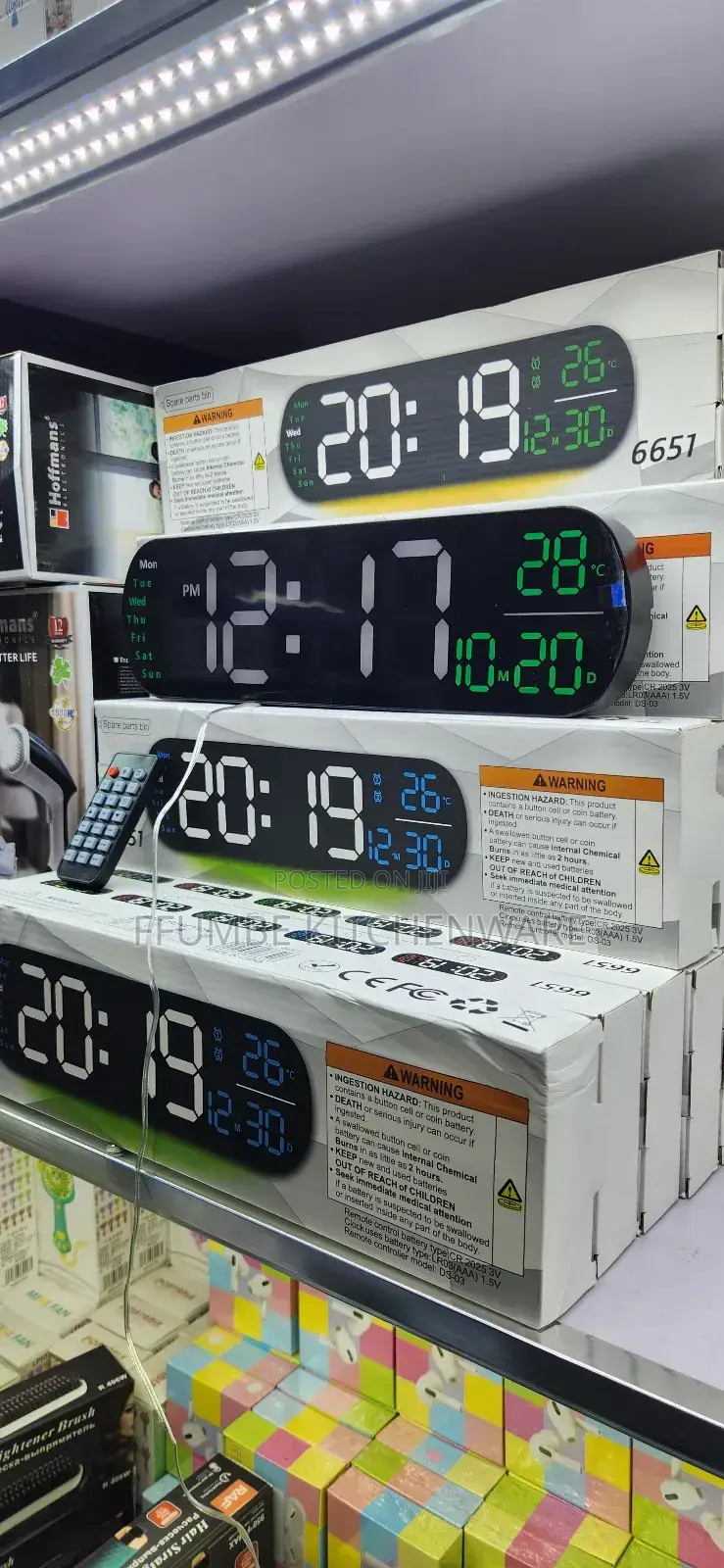 Digital Wall Clock