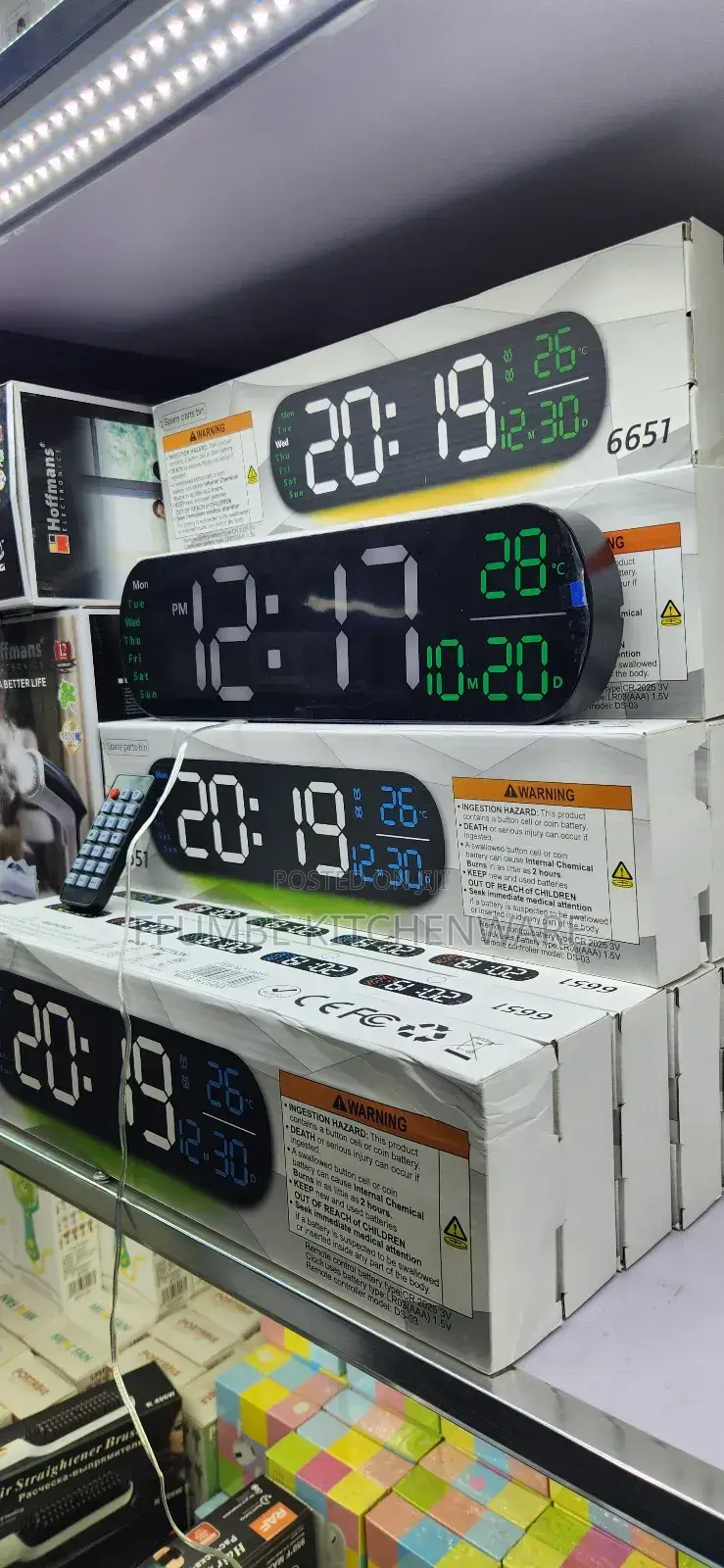 Digital Wall Clock