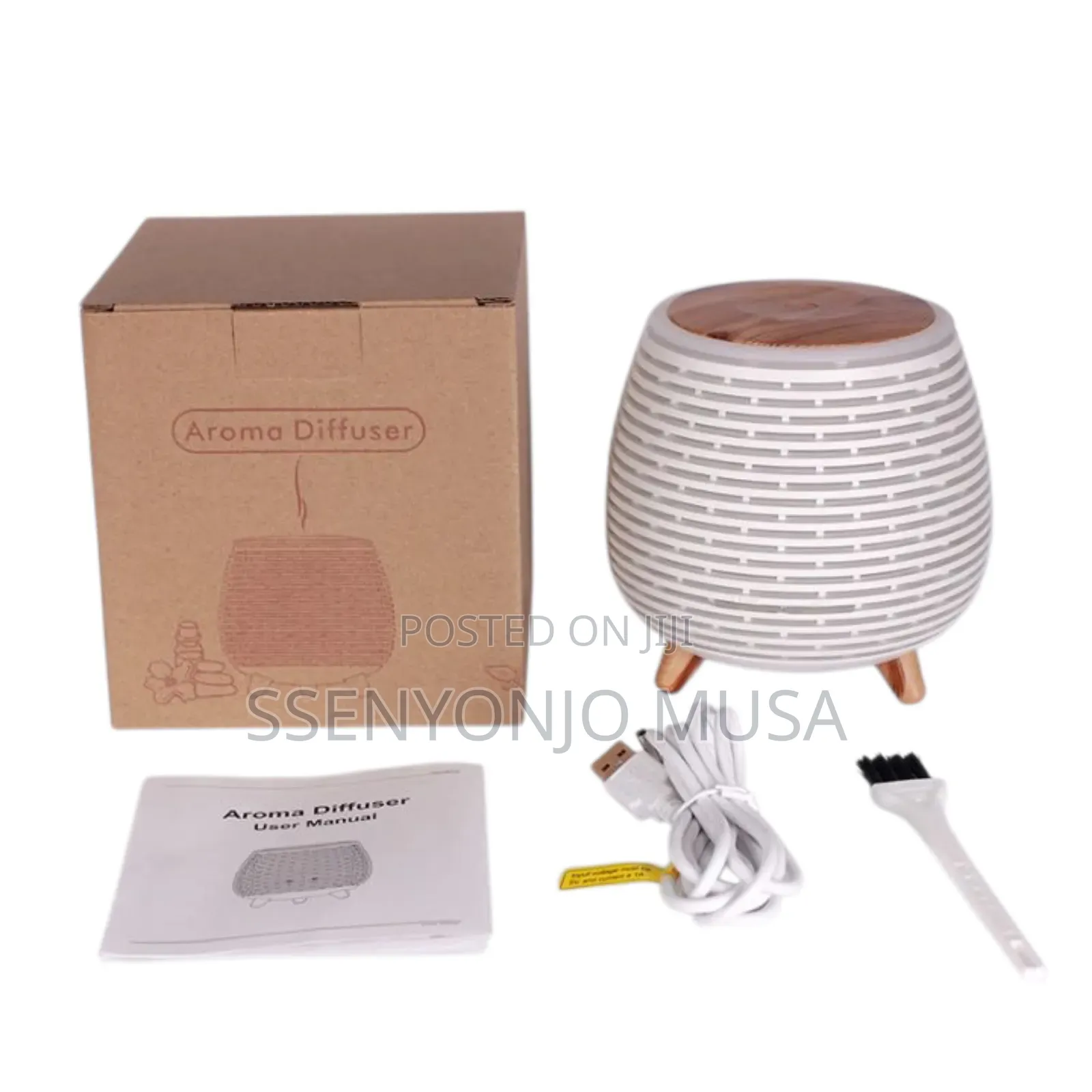 Mini Oil Diffuser-portable Humidifier With Cool Mist Light