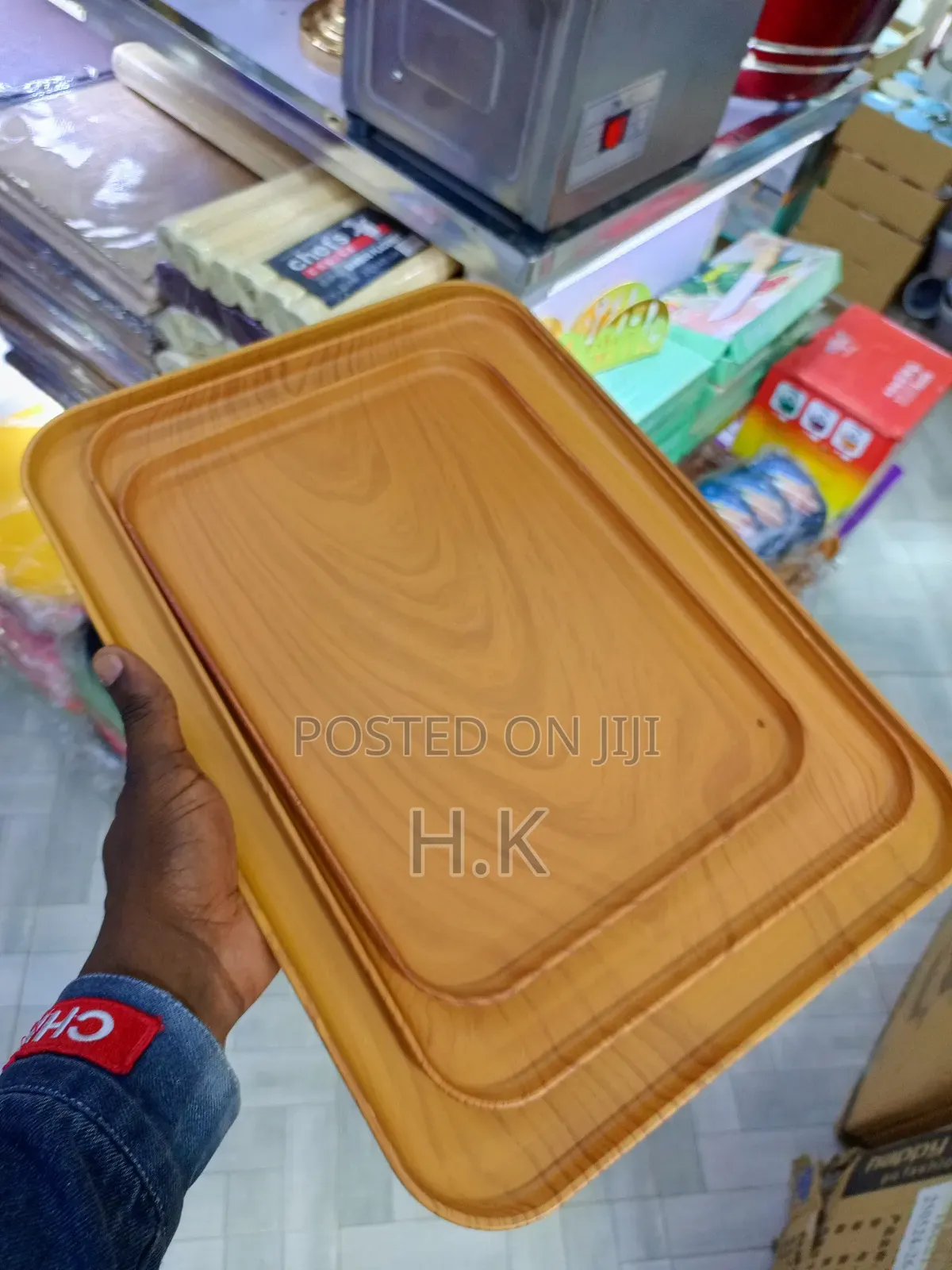 3pc Melamine Serving Tray