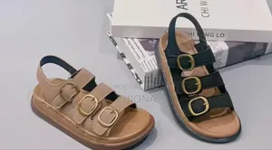 Girls Flat Open Shoes