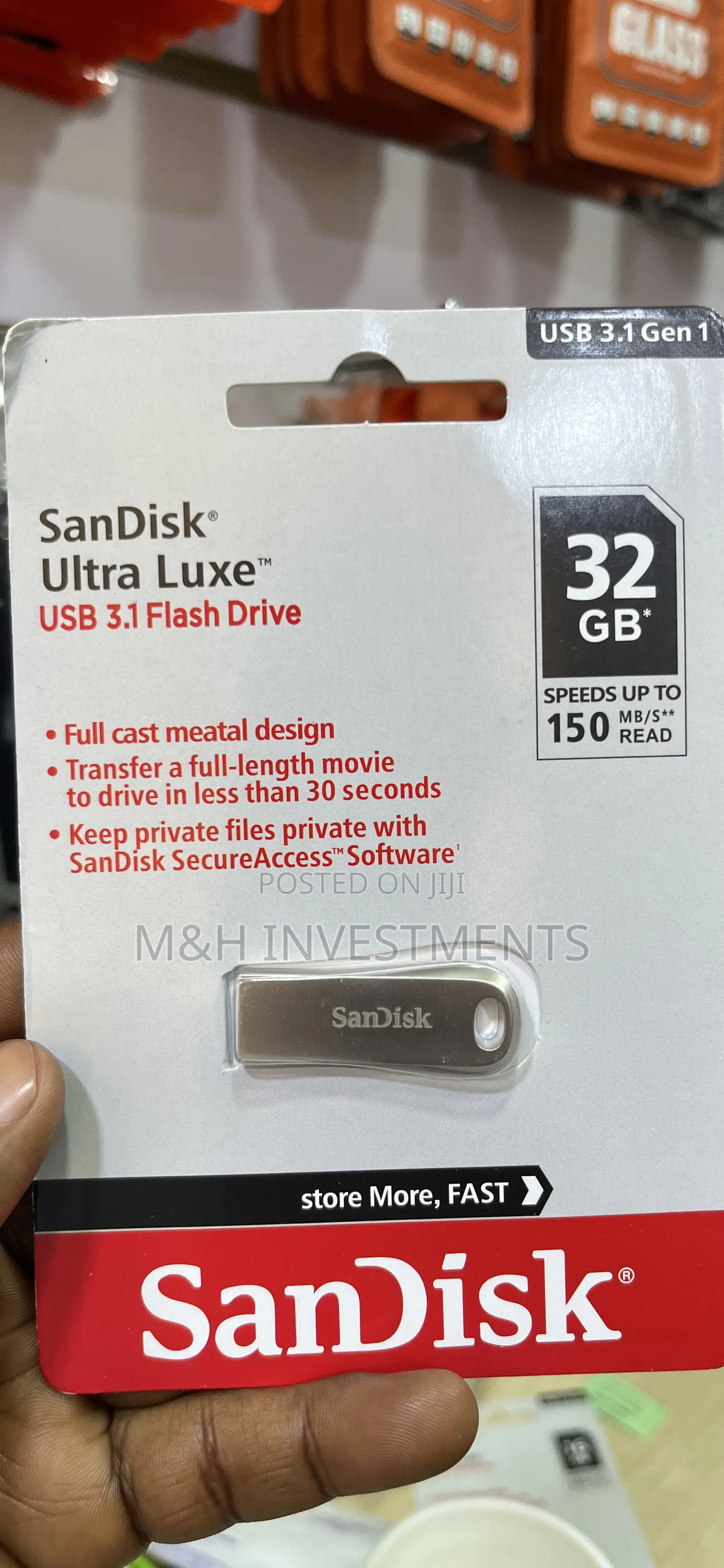 Sandisk 32gb Usb3.1 Flash Drive