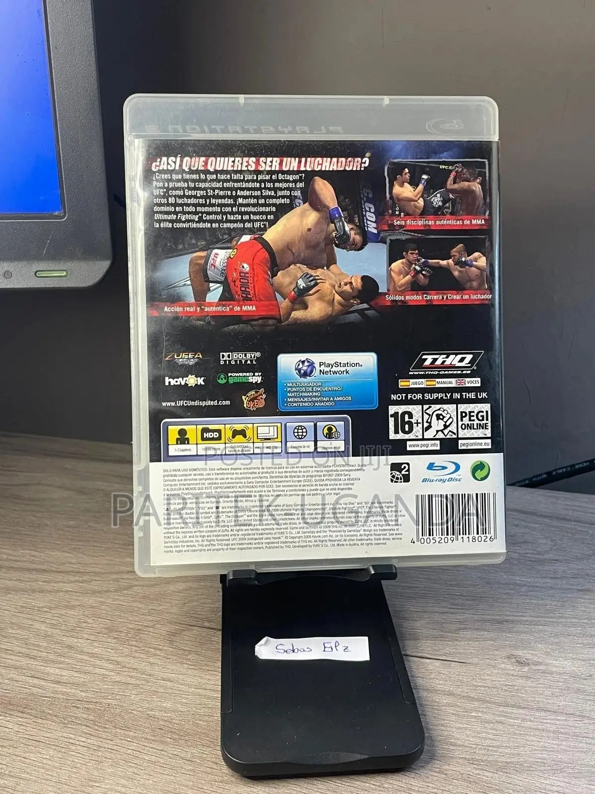 Ufc 2009 Undisputed Ps3