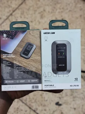 Green Lion Portable Mifi Router - Black
