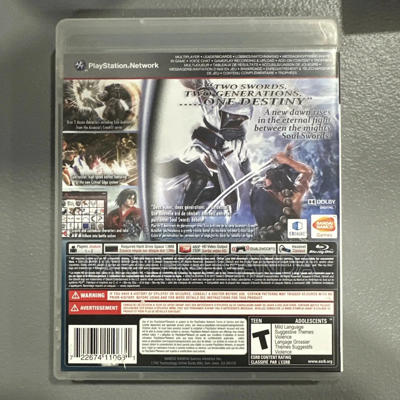 Soul Calibur v Ps3