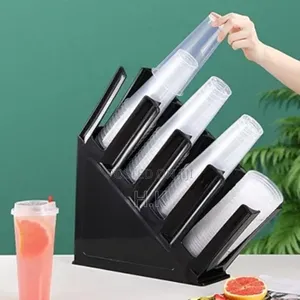 Plastic Cup Holder for Coffee Shop and Party