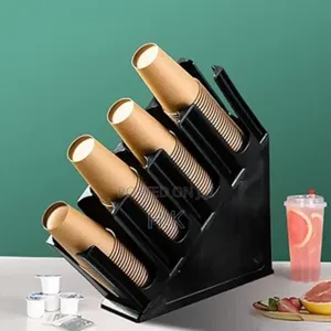 Plastic Cup Holder for Coffee Shop and Party
