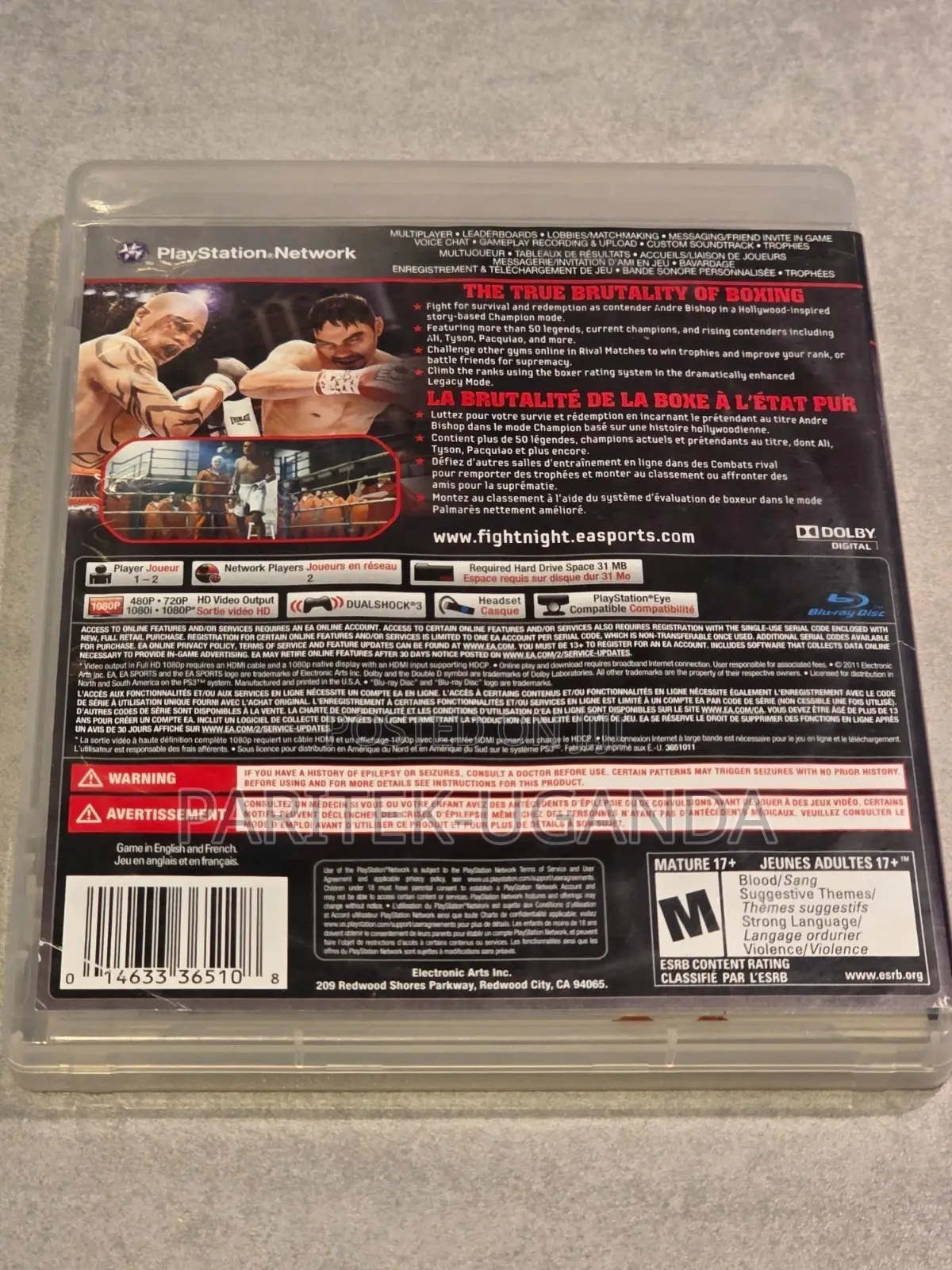 Fight Night Champion Ps3