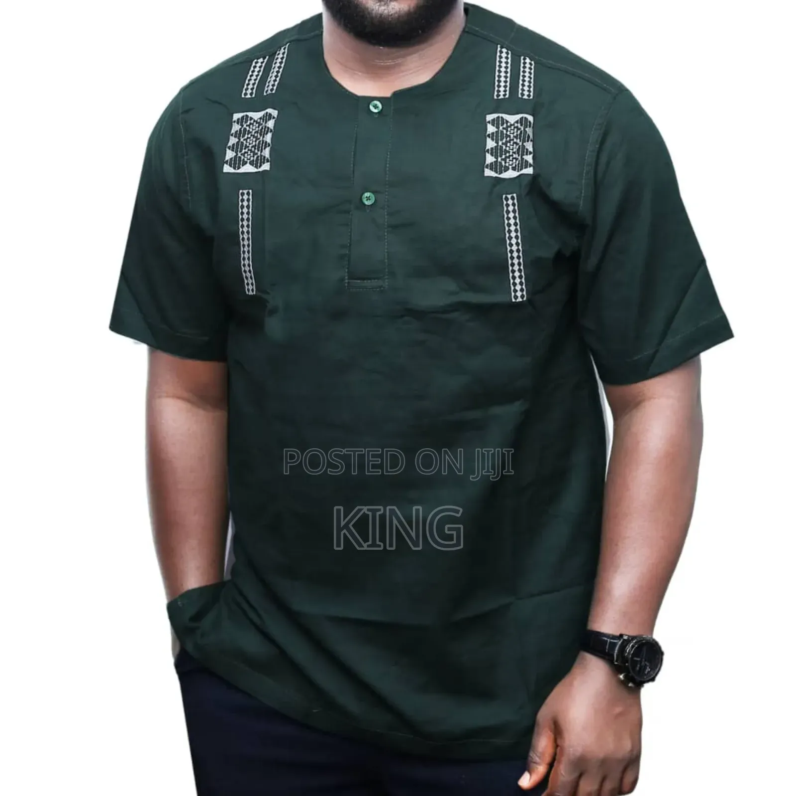 Caption Linen African Wear Shirt