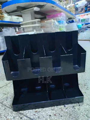 Multi-Compartment Cup and Lid Organizer