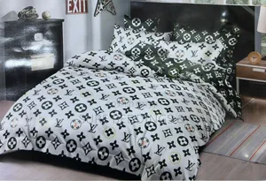 Luios Vuiton Branded Duvet Cover
