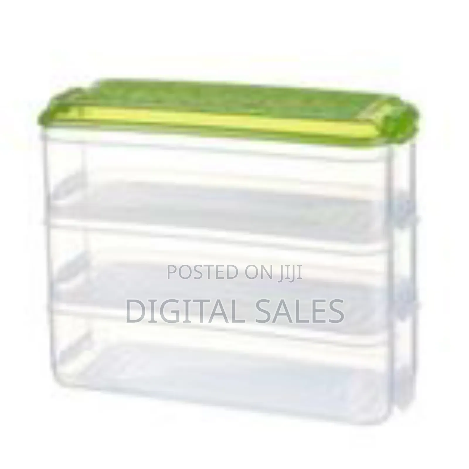 3 Layer Food Storage Fridge Container Boxes- Multicolor
