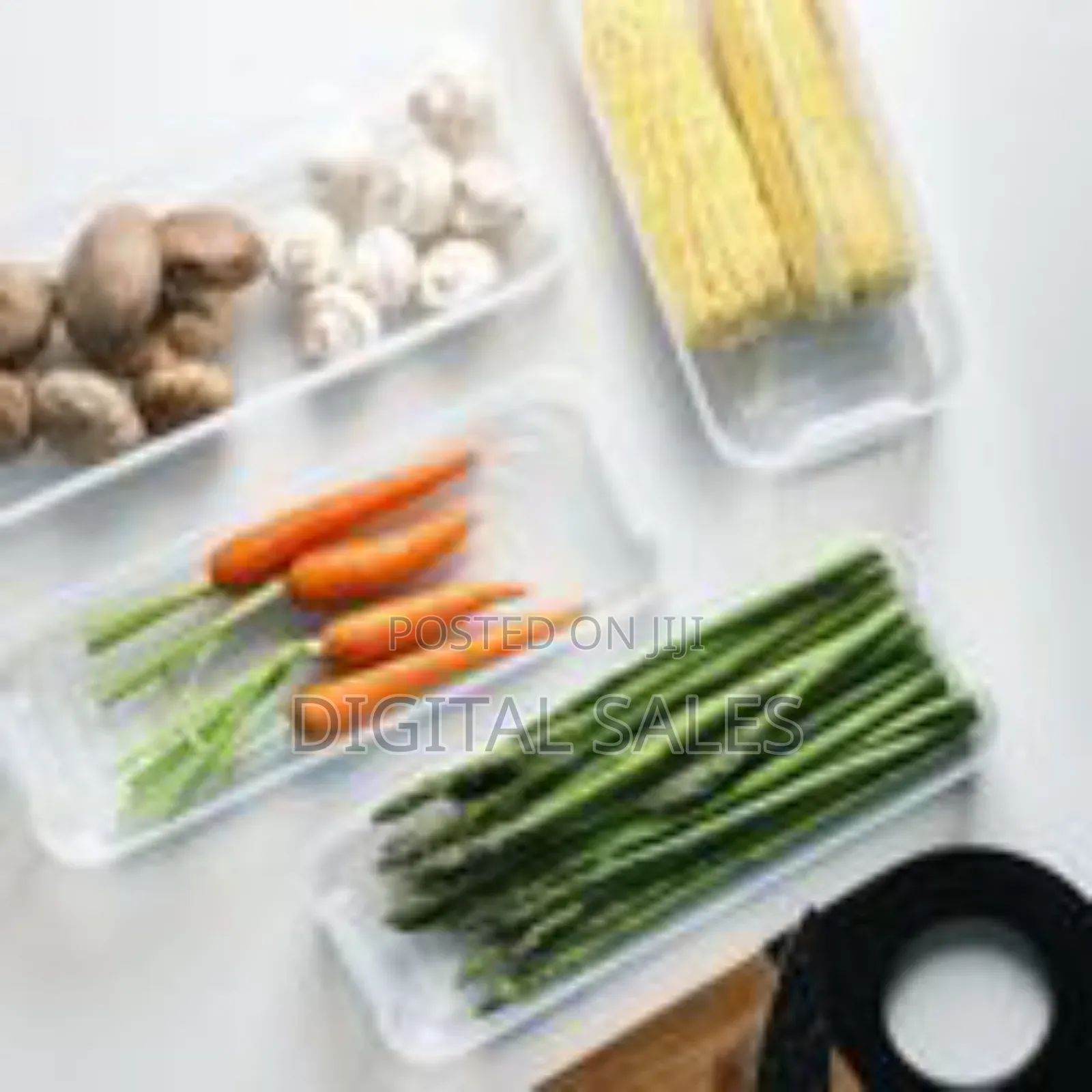 3 Layer Food Storage Fridge Container Boxes- Multicolor