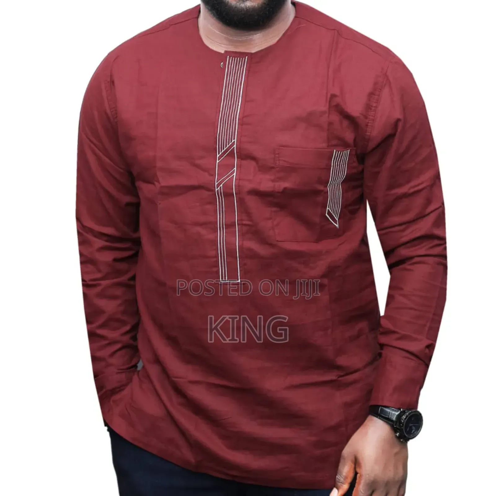 Fuzz Linen African Wear Shirt