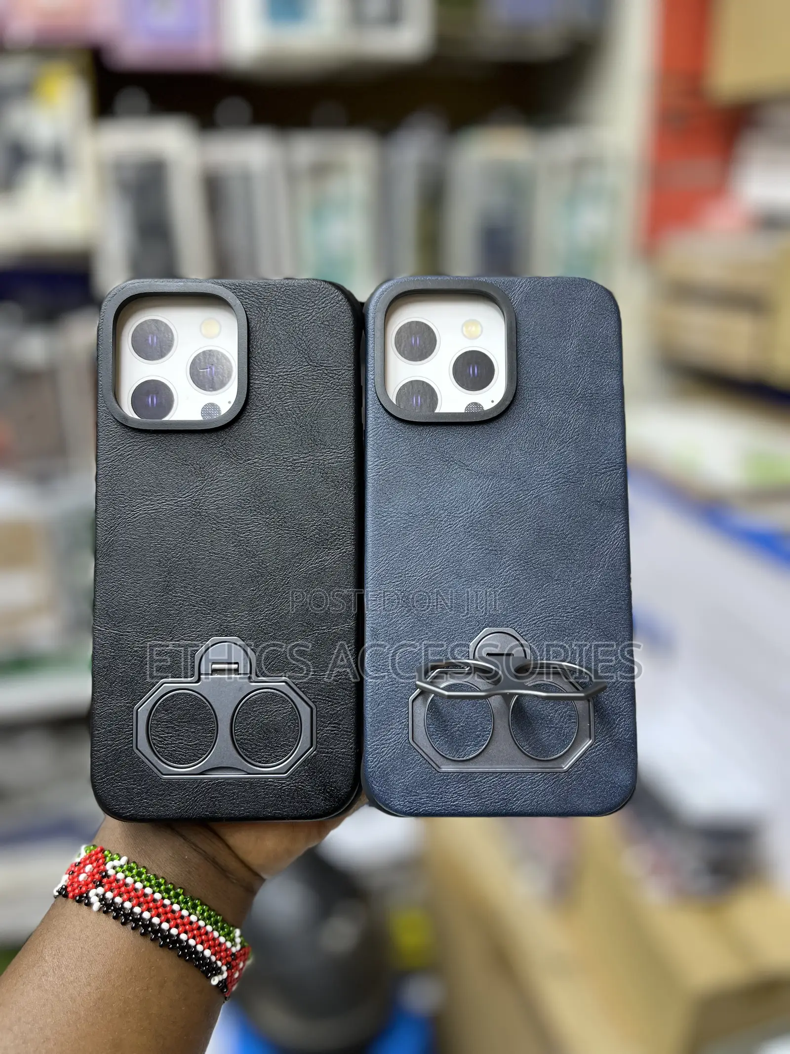 Luxury Leather Phone Case for iPhones and Samsung