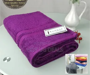 Cotton Bath Towel, Large Size 90x170cm- Multicolor