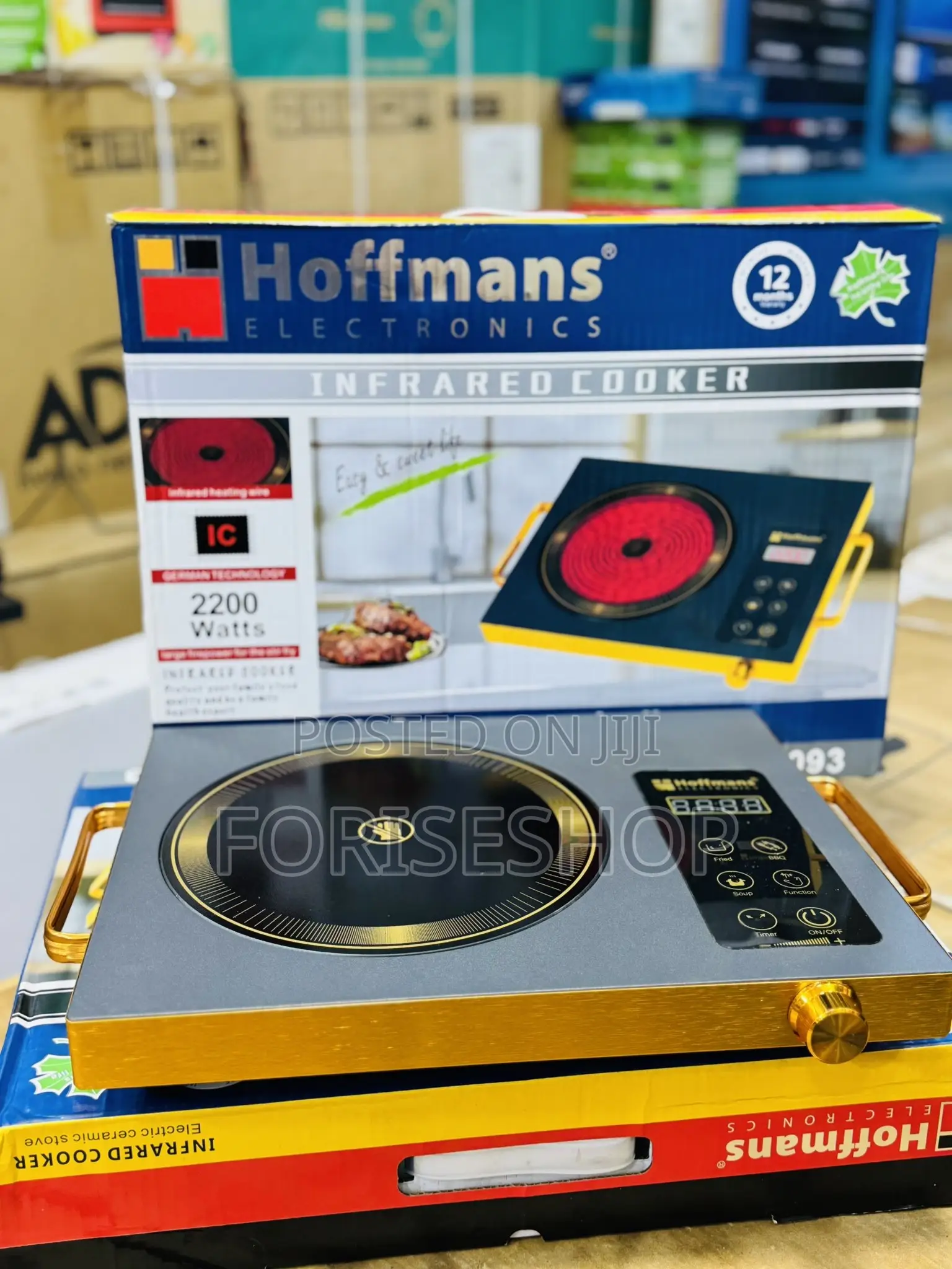 Hoffmans Infrared Cooker