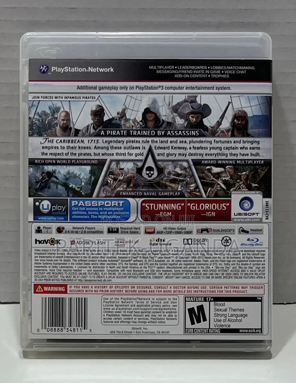 Assasins Creed 4 Black Flag Ps3