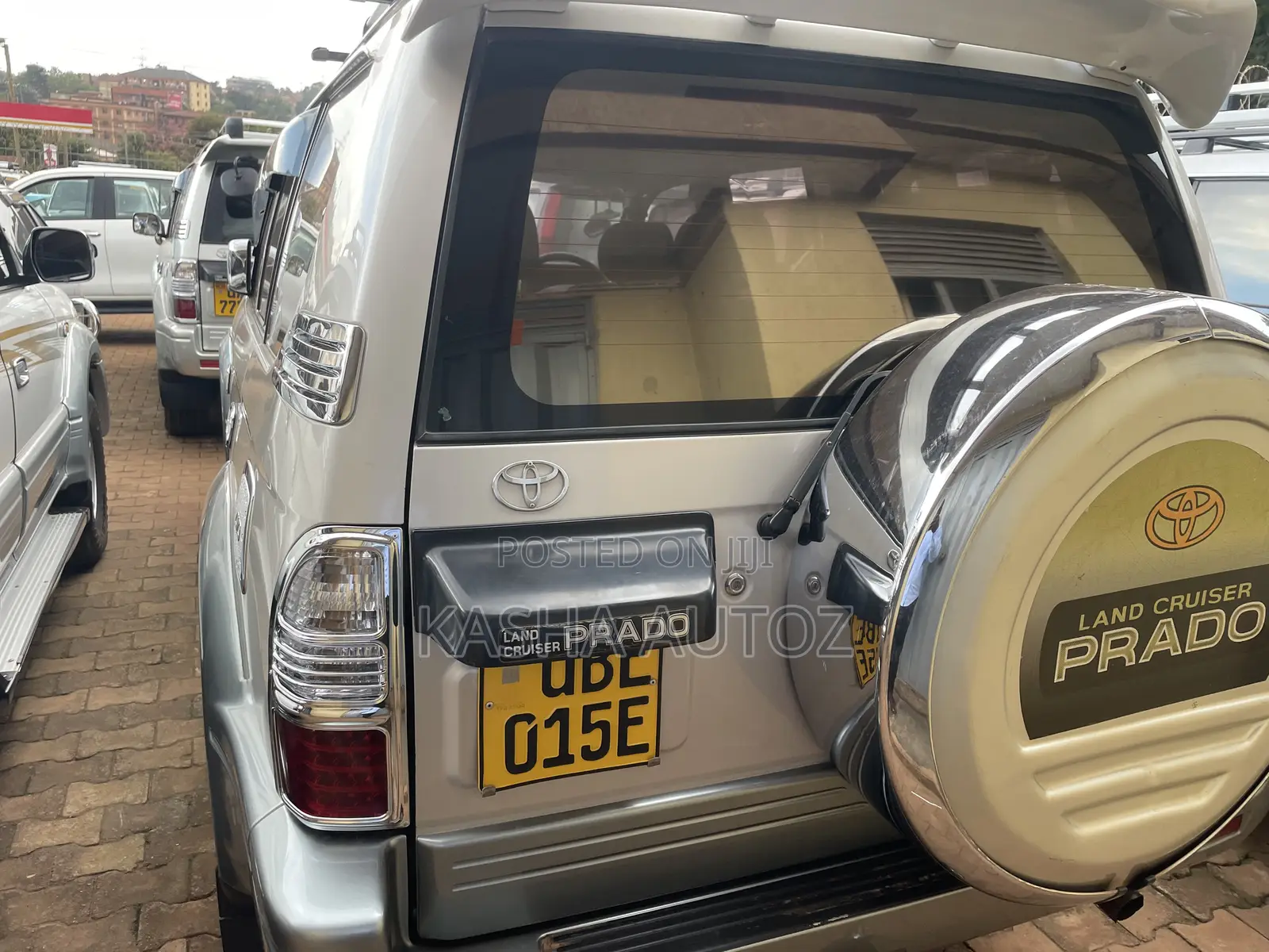 Toyota Land Cruiser Prado 2001 Gray