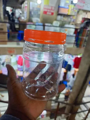 Clear Plastic Jar 12pcs