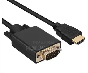 Hdmi To Vga Adapter (Male To Male) 1080p Hd Video Cable