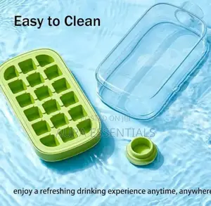 2in1 Water Bottle And Ice Cube Tray