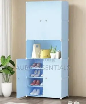 Modular Plastic Wardrobe And Shoe Cabinet