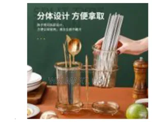 1 Set of Double Utensil Holder Set