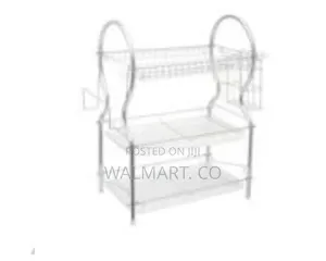 3 Tier Stainless Steel Dish Drying Rack-Silver