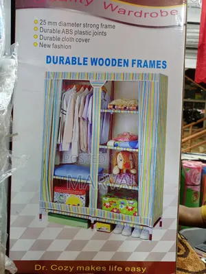 Wooden Frame Wardrobe