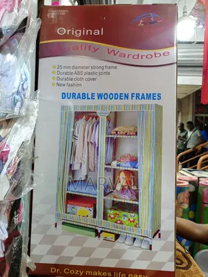 Wooden Frame Wardrobe