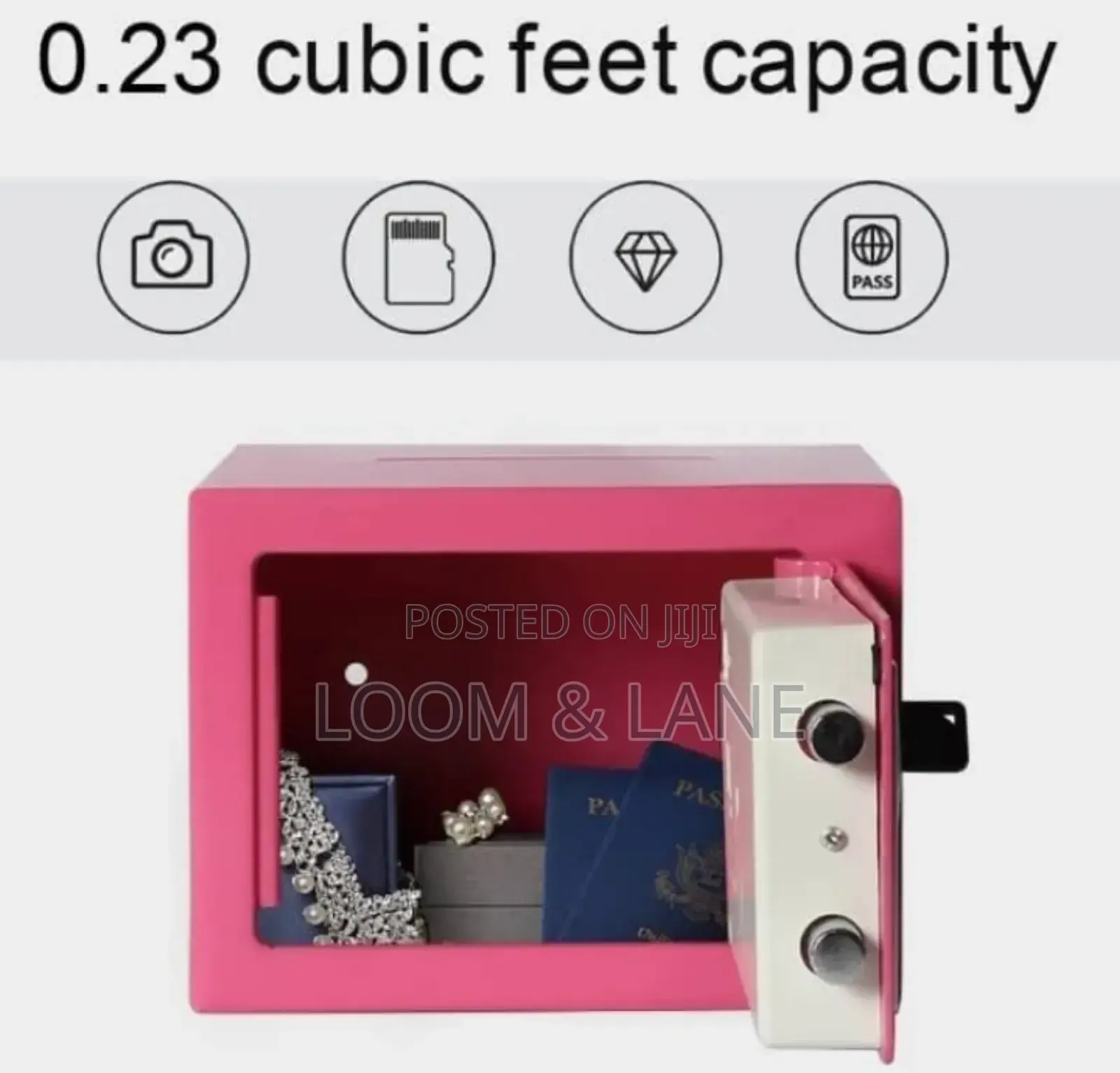Mini Electronic Deluxe Digital Security Safe Box 2
