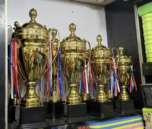 Golden Soccer Trophy