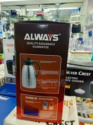 Always 3.0 Liters Vacuum Jug.