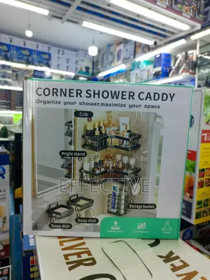 5 in 1 Bathroom/Kitchen Corner Rack Organiser