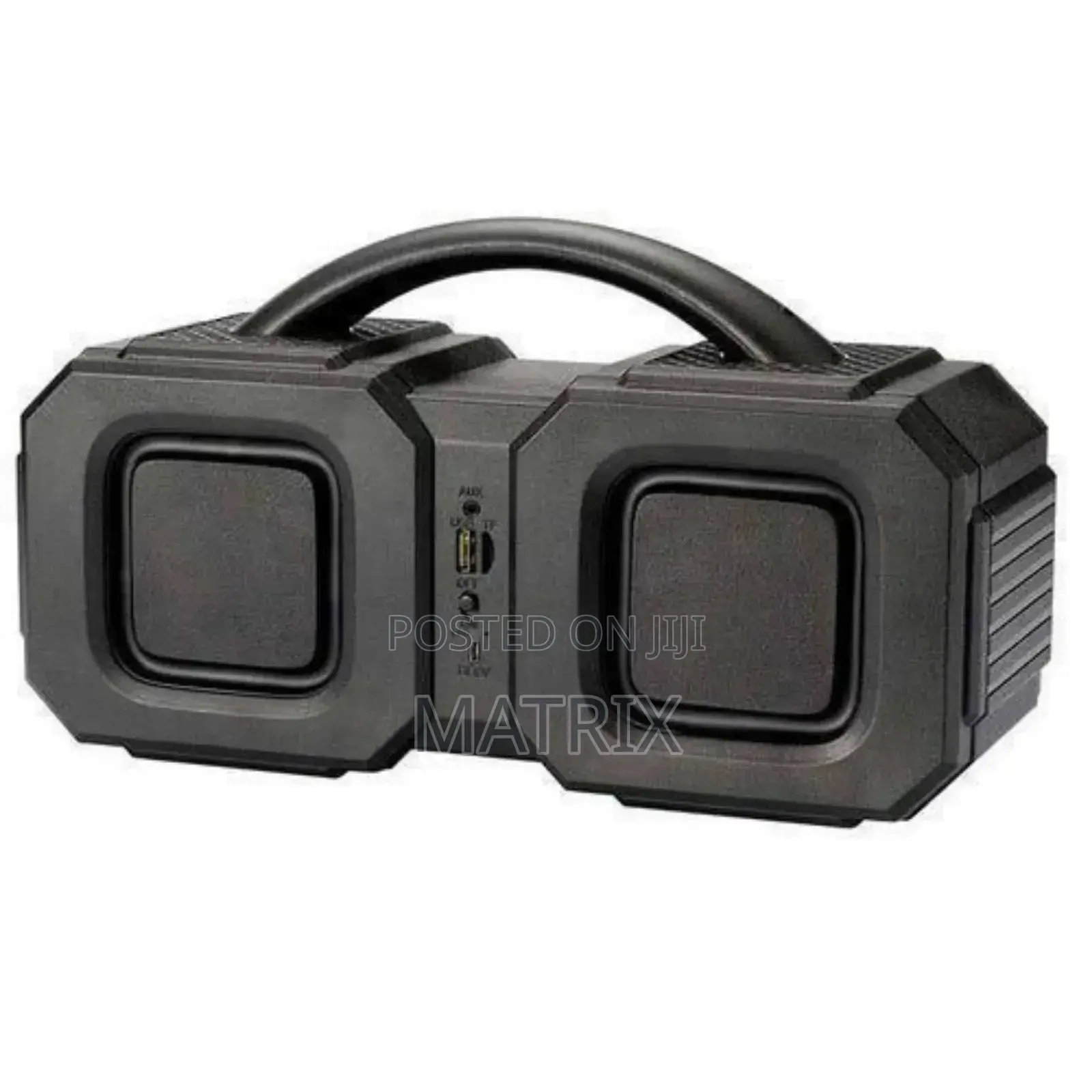 Wster Portable Wireless Bluetooth Speaker - Black/Red