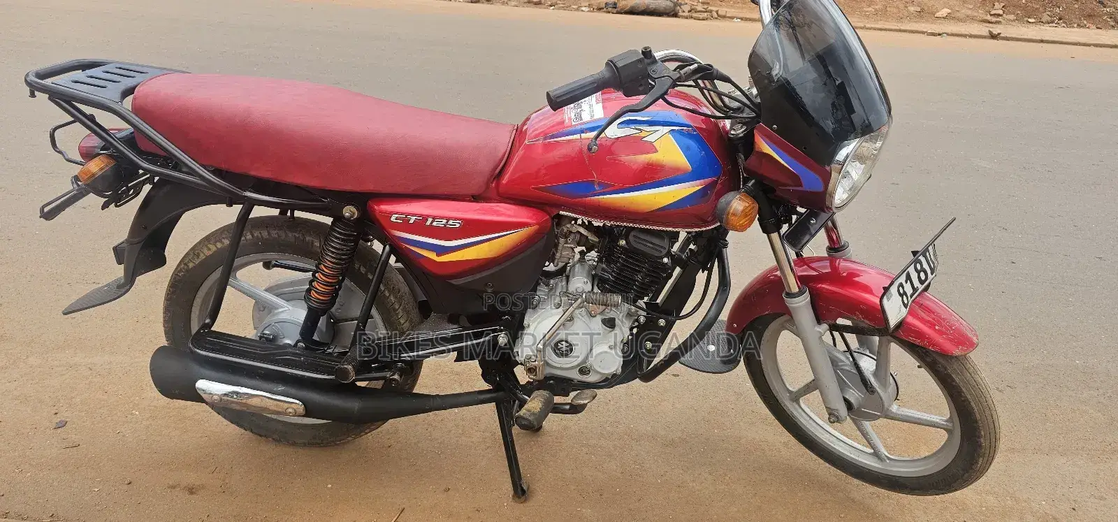 Bajaj CT 125X 2023 Red