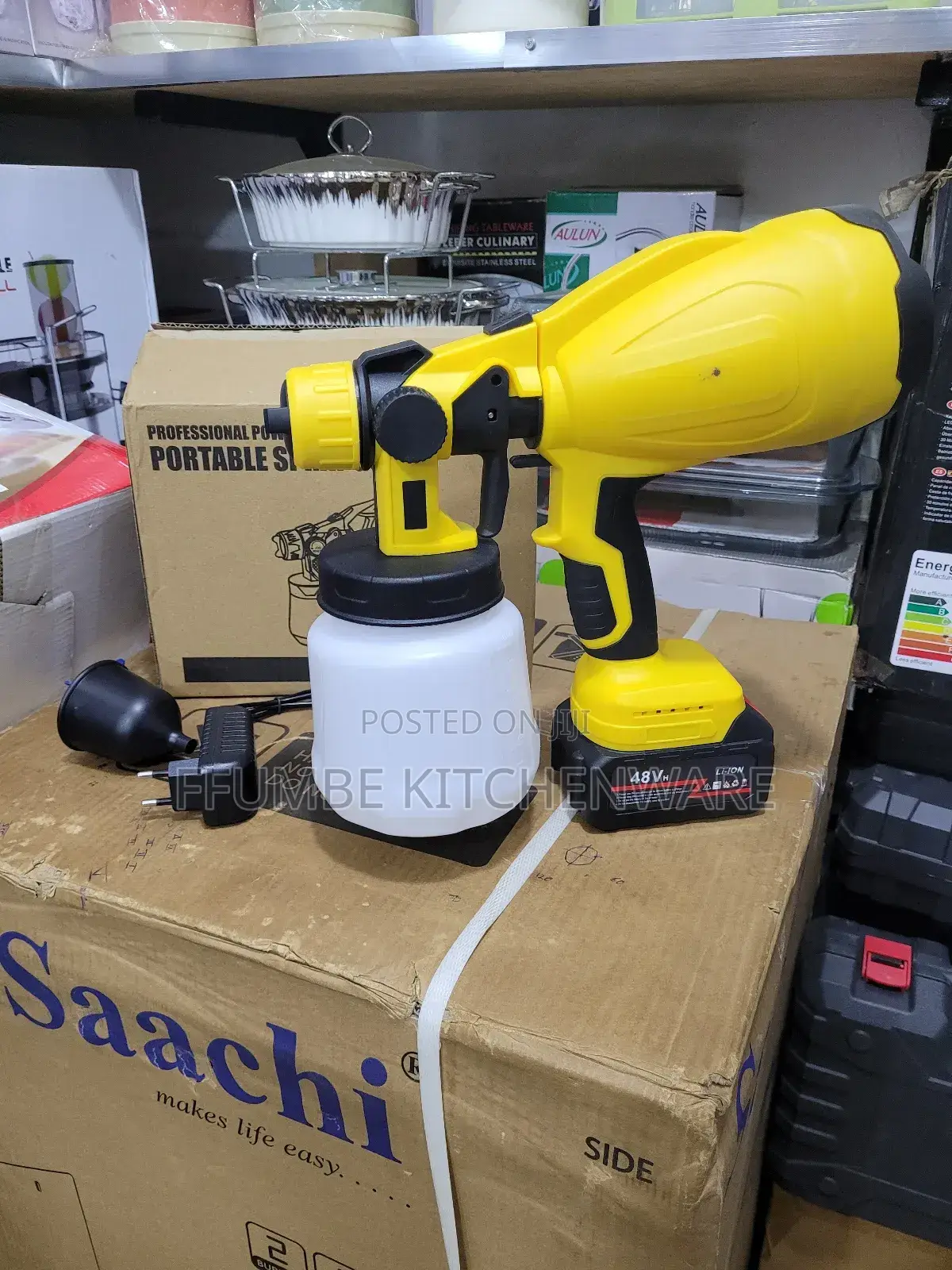 Spray Gun or Cordless Electric Spray Paint