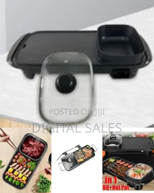 DSP 2-in-1 Electric Grill With Casserole-