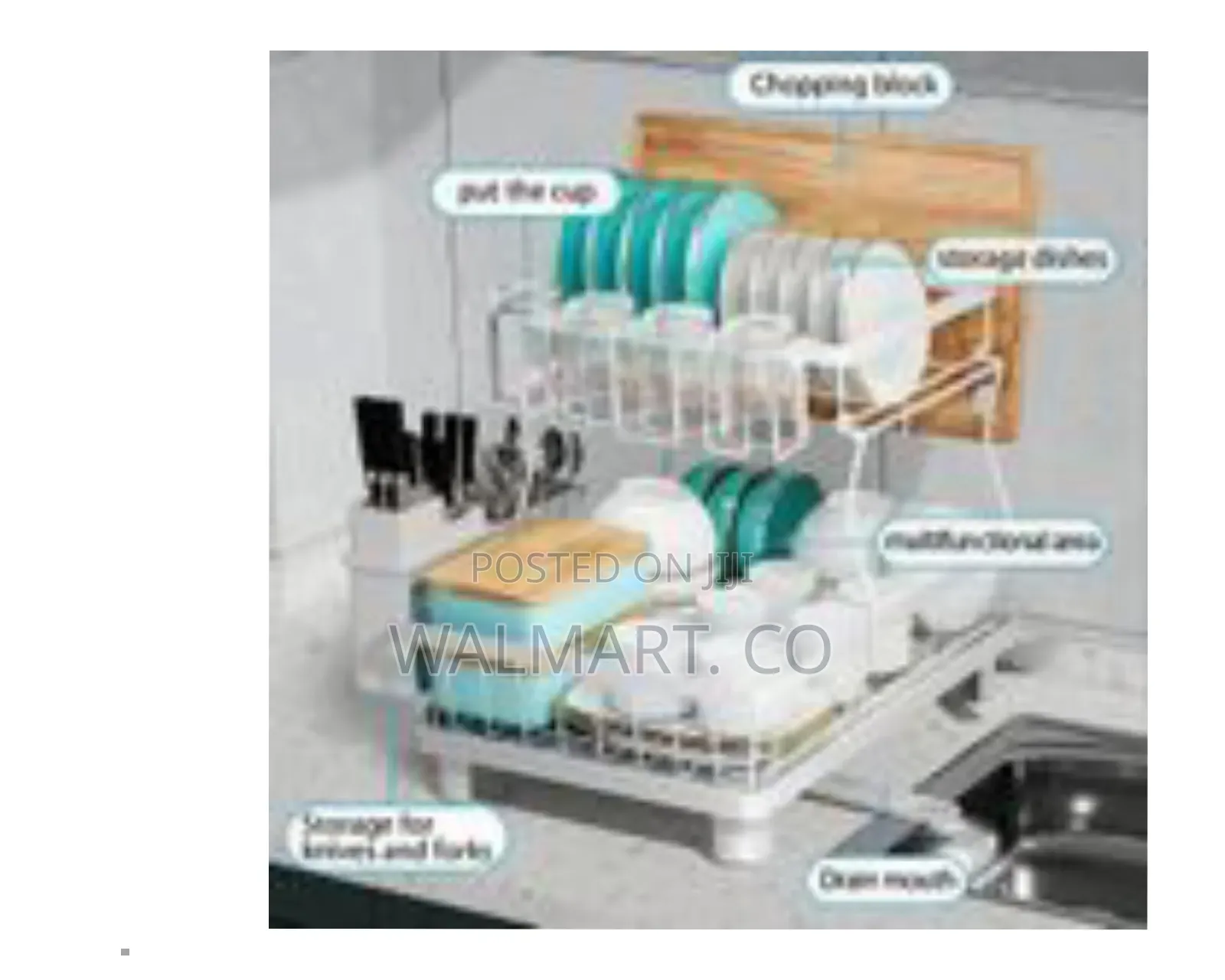 Dish Drying Rack 2 Tier Dish Racks for Kitchen Counter