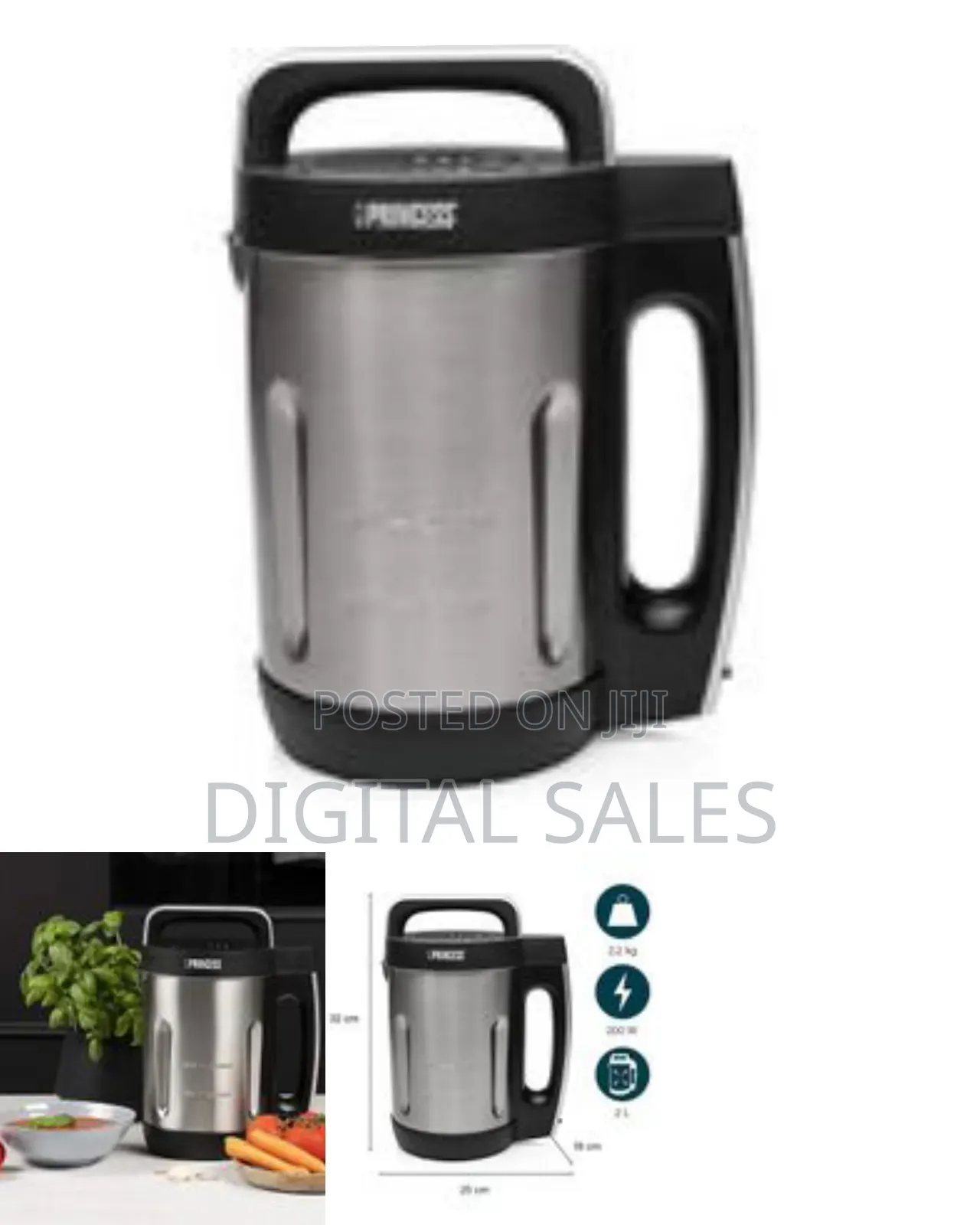 2litres Soup Maker Cooker Blender