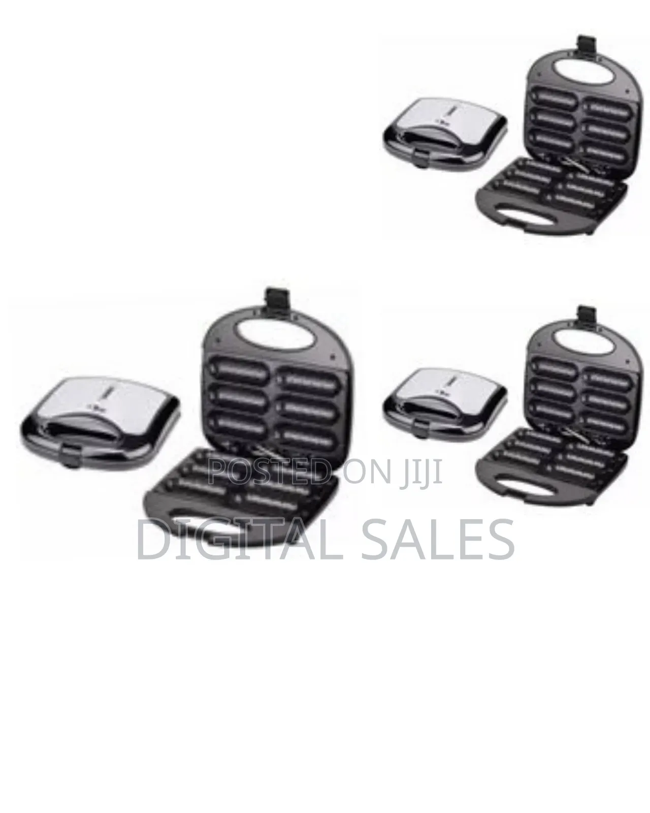 Electro Master 6 PCS Hot Dog Maker Grill Em-HDM-1128