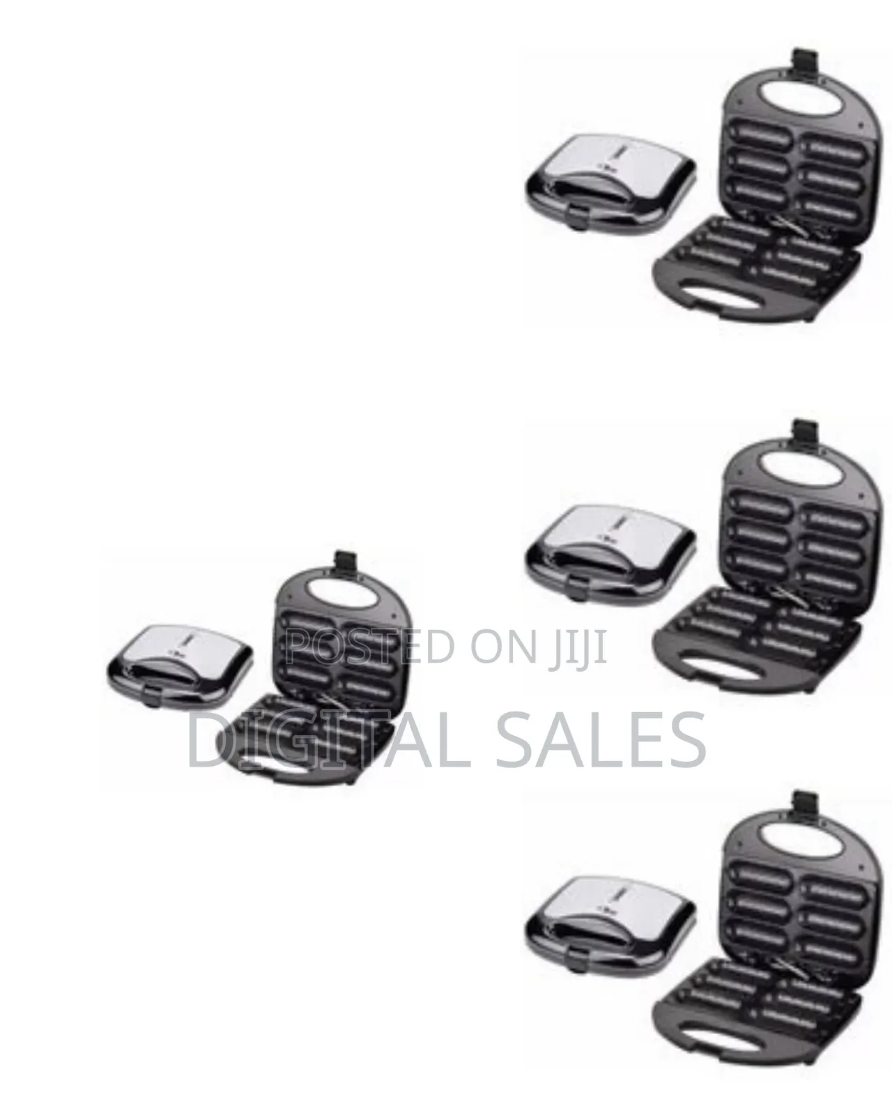 Electro Master 6 PCS Hot Dog Maker Grill Em-HDM-1128