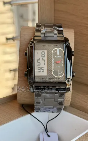 Digital Rectangle Watch for Men Women Quartz Wristwatch