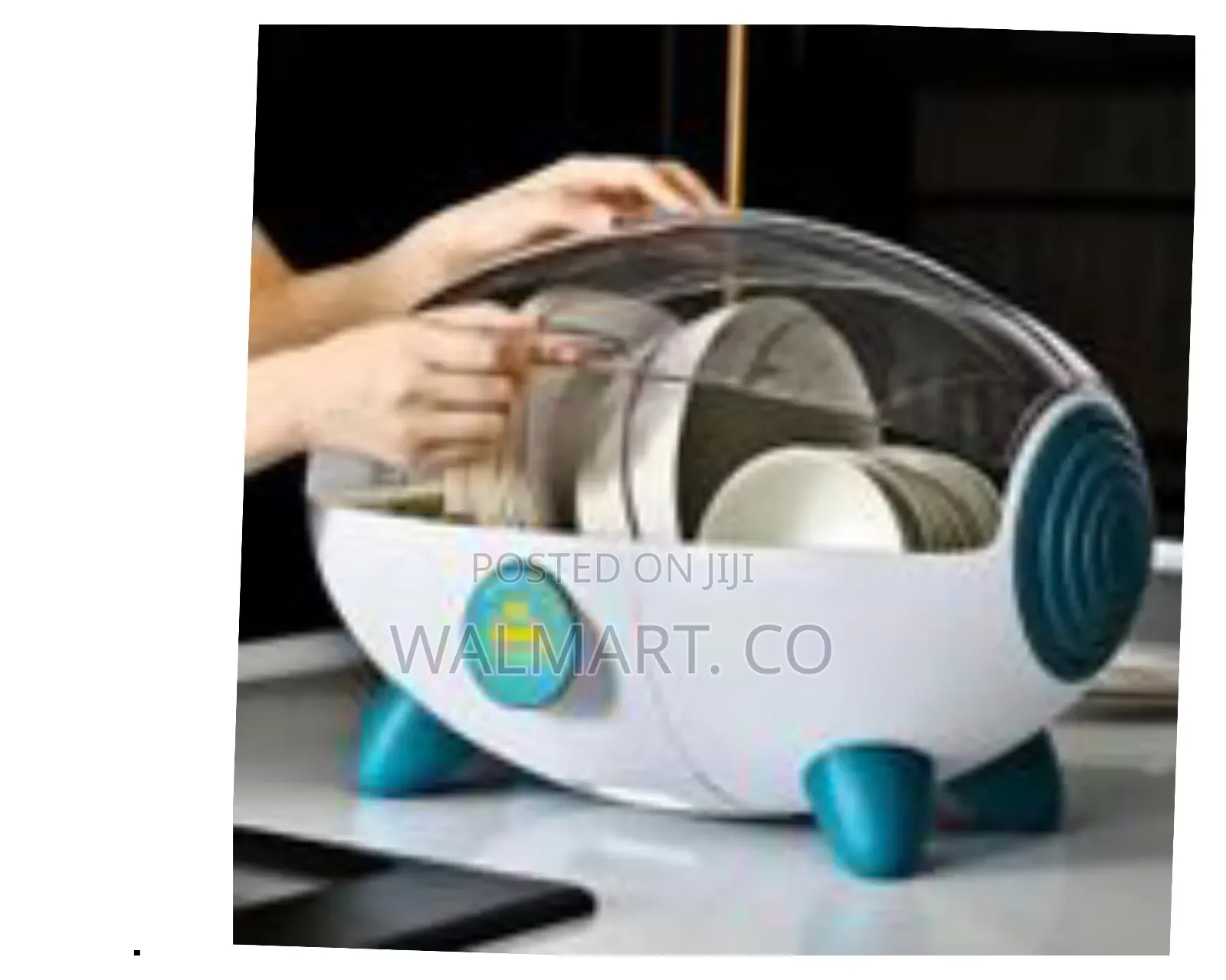 Oval Kitchen Counter Cups Plates Dish Drying Rack