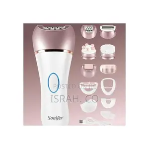 Sonifer Rechargeable Epilator 5 in 1 Home Cordless Shaver Set